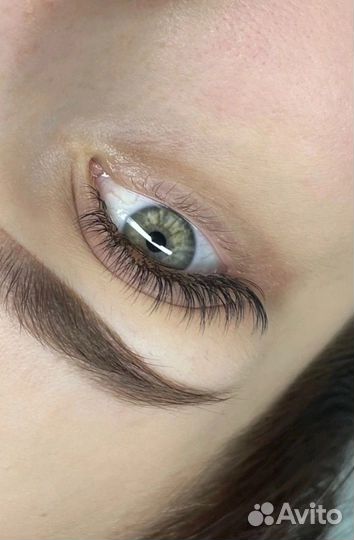Наращивание ресниц модель