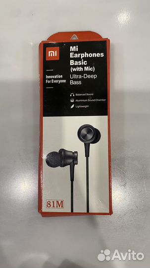 Наушник mi