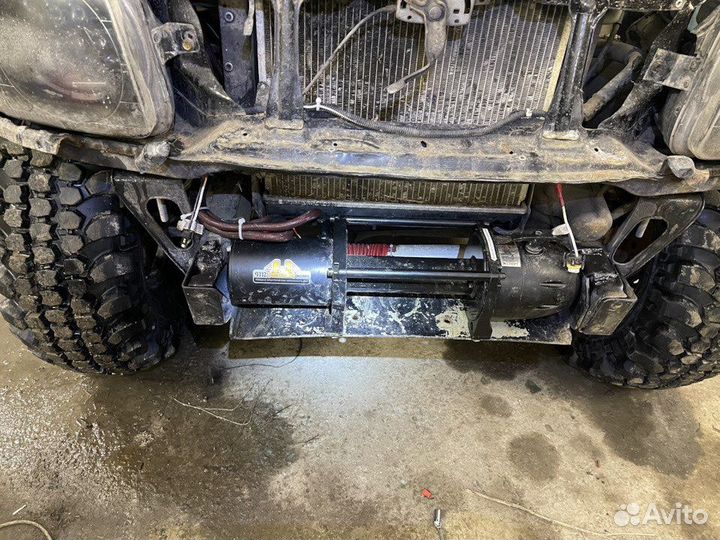 Экспедиционный багажник на крышу и лебедка