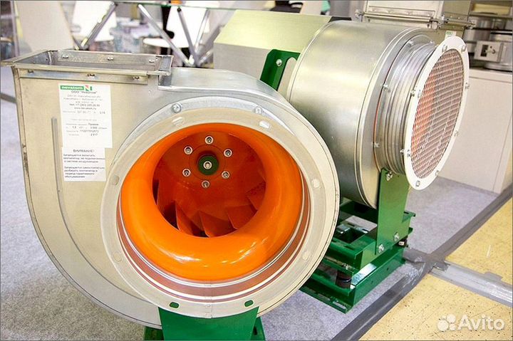 Вентилятор улитка промышленный