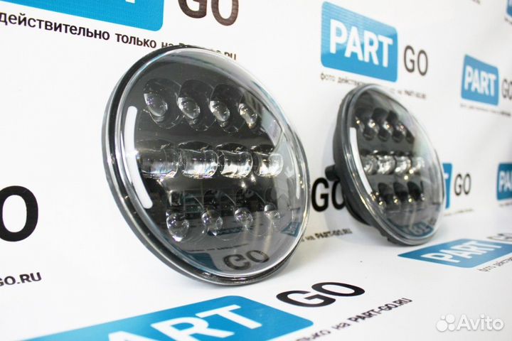 Фары Лед Нива Классика Диодные Новые 110W