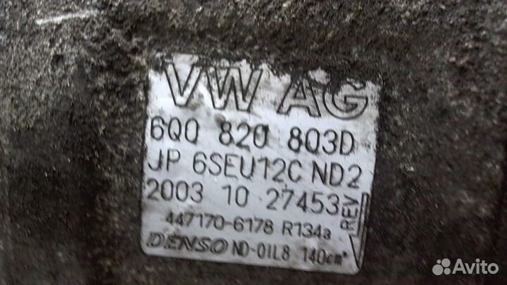 Компрессор кондиционера Volkswagen Polo, 2004