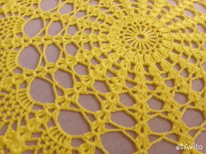 Салфетка вязаная крючком