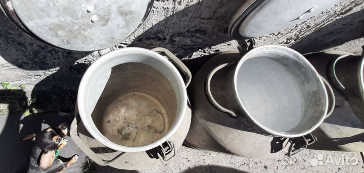 Фляга алюминиевая бу 40л