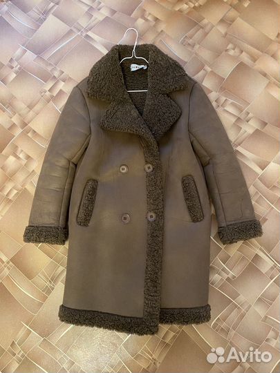 Дубленка женская зимняя