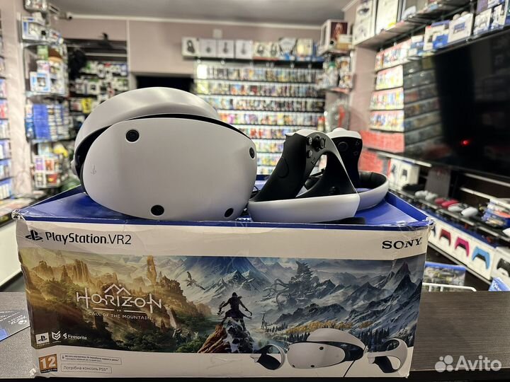 Шлем виртуальной реальности PlayStation 5 VR2 бу