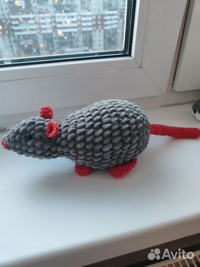 Вязанные игрушки ручной работы