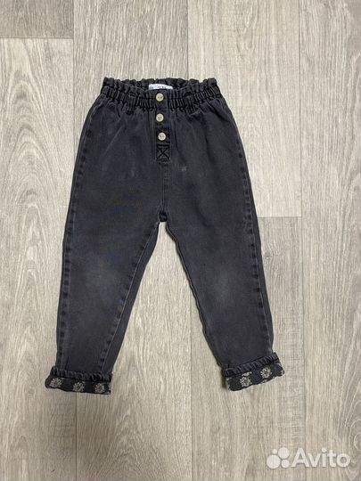 Джинсы zara для девочки 104