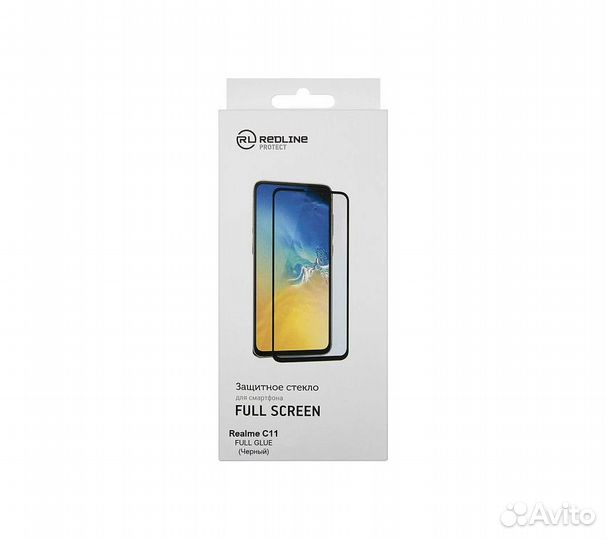 Защитное стекло для Realme C11 Full Screen Full Gl