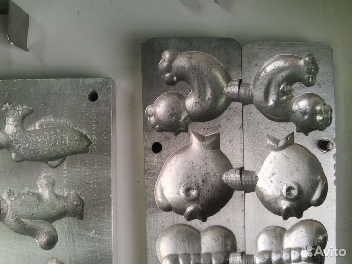 Форма для леденцов времен СССР 2 штуки