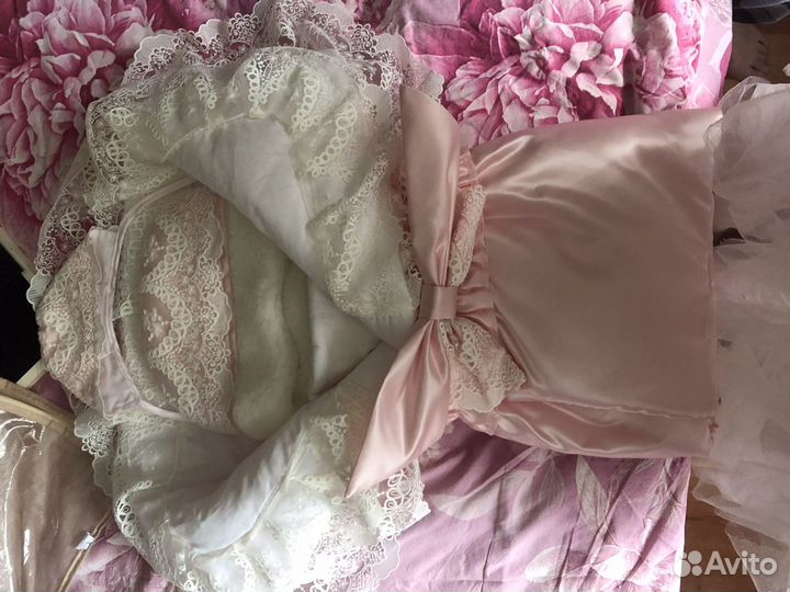 Конверт на выписку для девочки