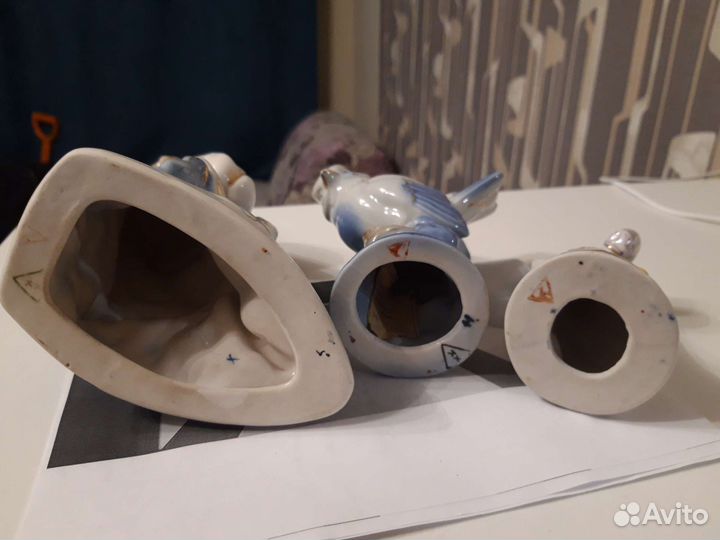 Фарфоровые статуэтки 1950-60 годы