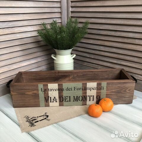 Деревянный ящик