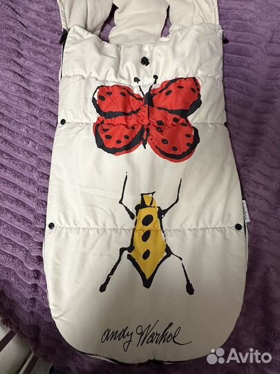 Футмуфт bugaboo andy warhol лимитка