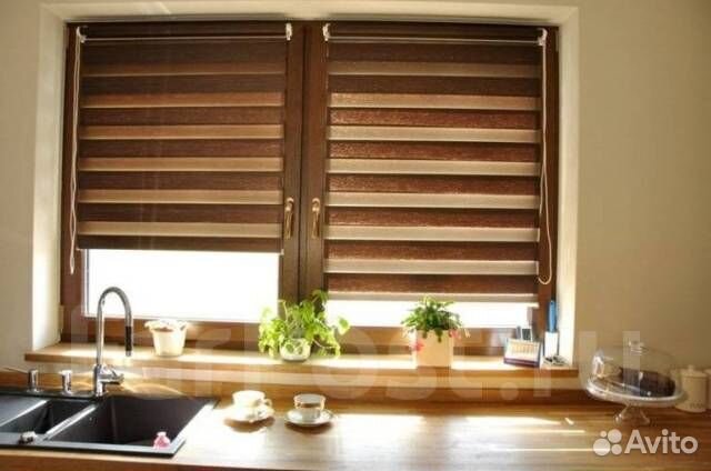 Жалюзи и рулонные шторы на окна без сверления