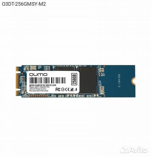Диск SSD Qumo Novation M.2 2280 256GB SATA III (6G