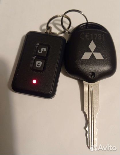 Ключ от Mitsubishi