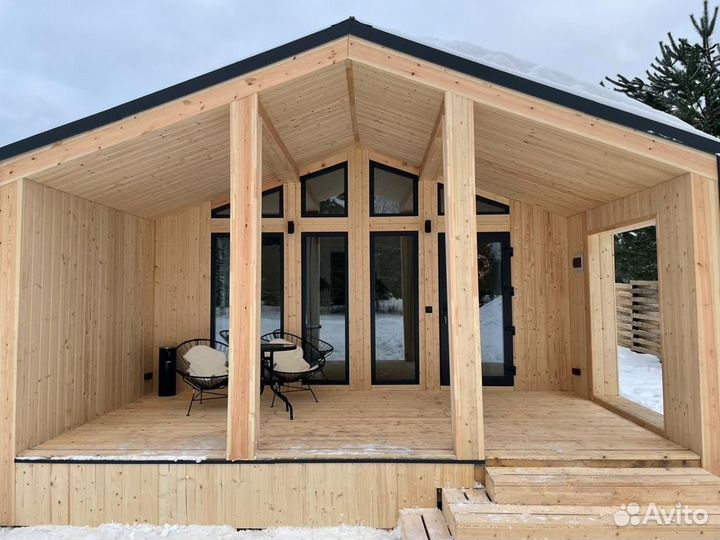 Строительство каркасных домов. Барнхаус