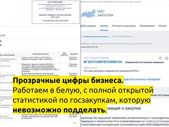 Ищу инвестора под госконтракты, 35-55% годовых