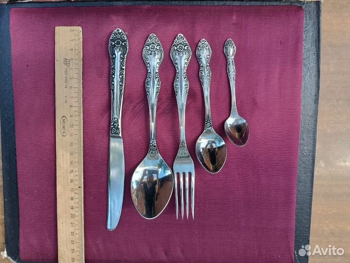 Комплект столовых приборов, СССР, 30 предметов