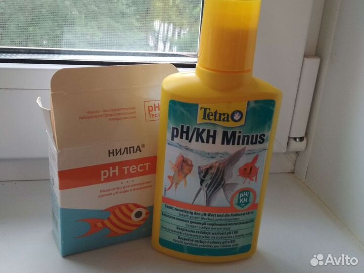 PH тест и pH minus