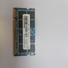 Оперативная память DDR2, 1GB,SO-dimm