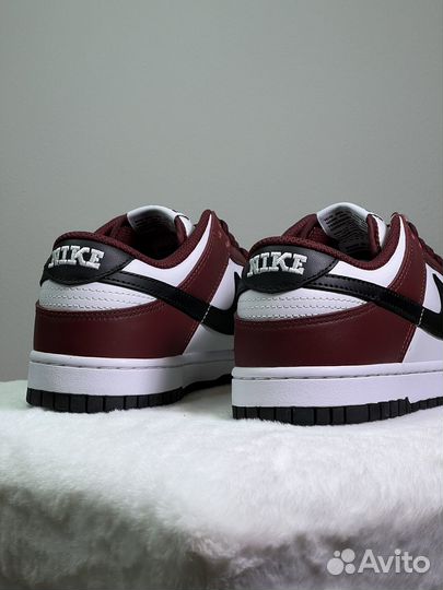 Кроссовки Nike Dunk Low Dark Team Red Black