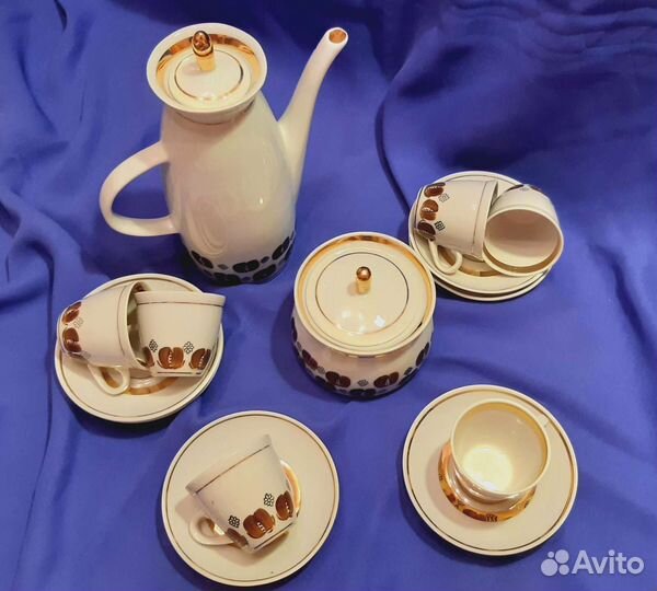 Сервиз кофейный Полонное СССР