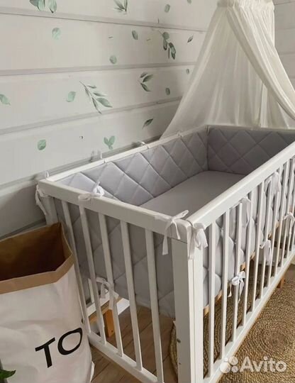 Бортики в кроватку