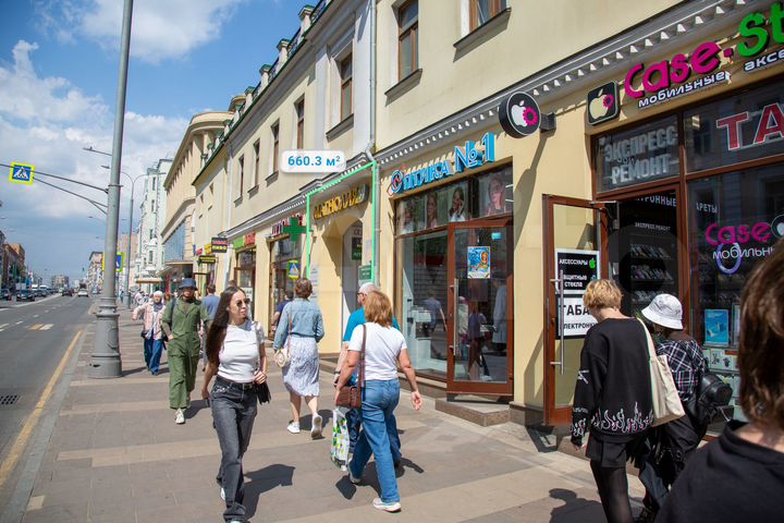 Помещение с арендаторами 661 м², м. Менделеевская