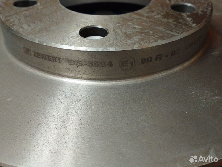 Тормозные диски renault duster 1.6 размер 269х22