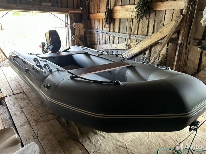 Продам комплект лодка,мотор и прицеп