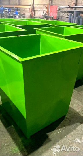 Мусорный контейнер 0.75 м3. Арт 55267