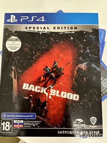 Игры для приставок ps4 back4blood special edition