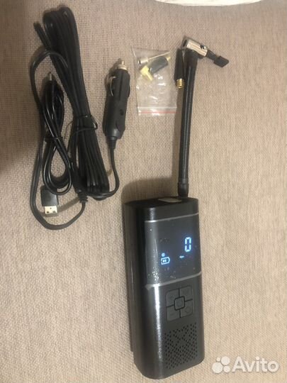 Компрессор автомобильный аккумуляторный