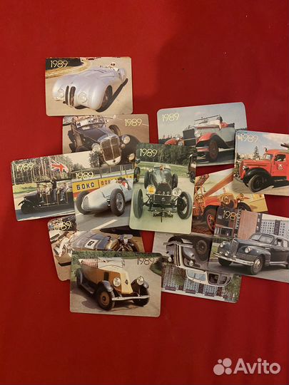 Календарики карманные