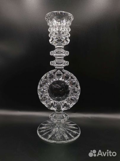 Подсвечник Глухарь Хрусталь СССР