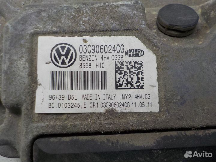 Блок управления двигателем Seat Leon 2009-2012