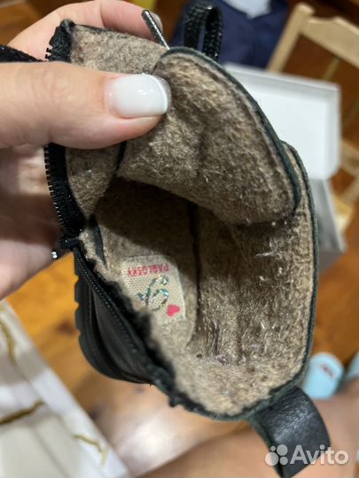 Ботинки демисезонные для девочки 22 размер