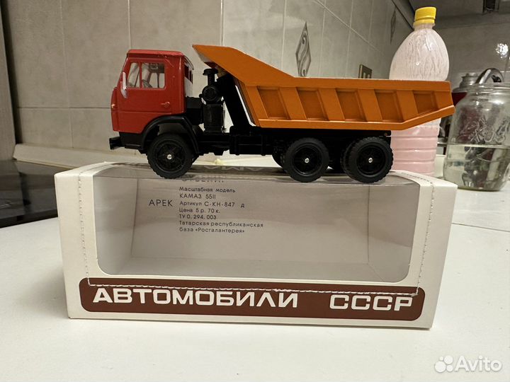 Модель СССР камаз 5511 на винте 1979 г