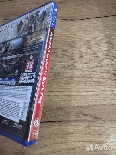 Assassin's Creed IV: Черный Флаг диск для PS4 нов