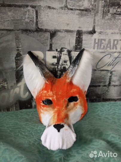 Маска лисы для квадробики