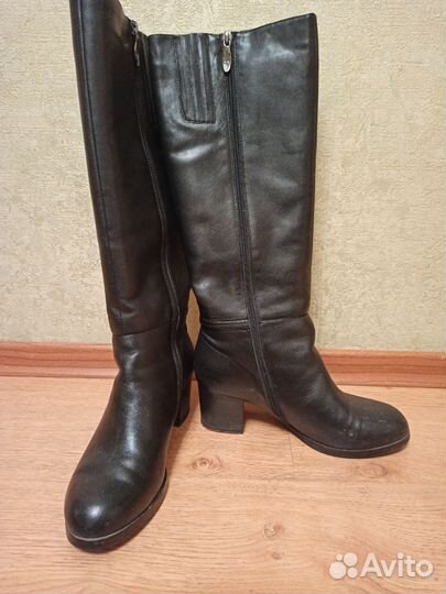 Зимние женские сапоги 38 натуральная кожа