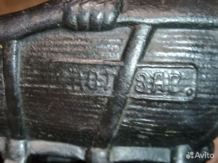 Пепельница«Дровни» каслинское чугунное литье