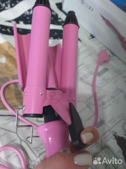 Плойка тройная(для создания волн)