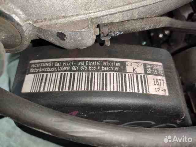 Двигатель volkswagen golf aqy 2iбензин