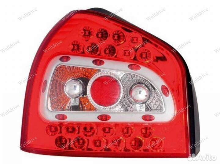 Фонари Audi A3 8L 96-00 задние красные диодные