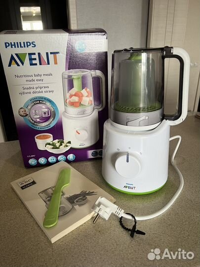 Пароварка блендер avent