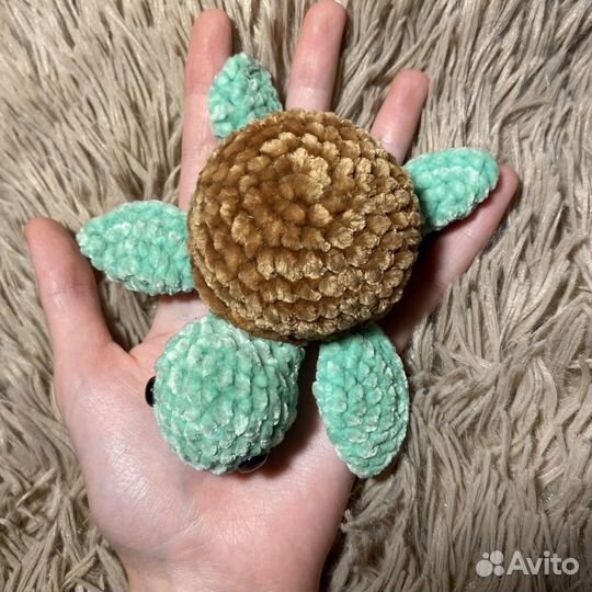 Вязаная черепашка