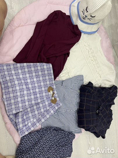 Вещи пакетом на девочку 110 116 zara hm
